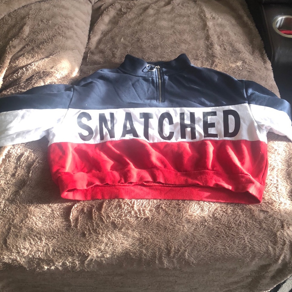 Cropped sweatshirt